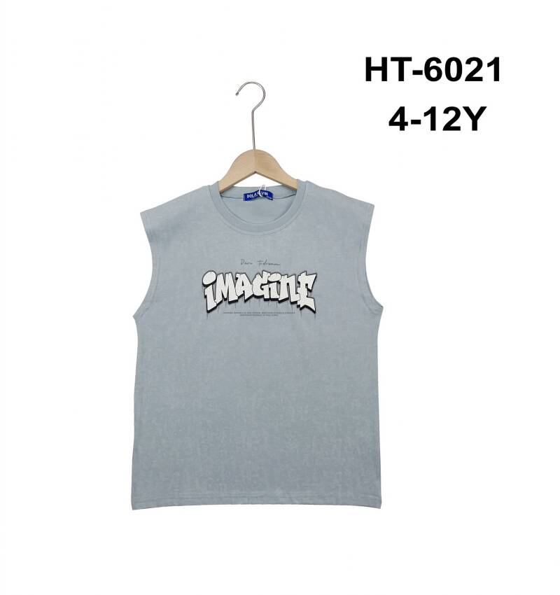 Bluzki chłopięce. Roz 4-12, 1 Kolor Paczka 5 szt. 1